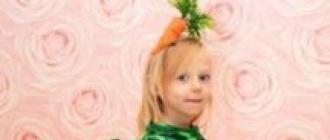 How to sew a carrot costume for a girl: the best ideas DIY carrot hat