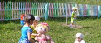 Features of the organization of summer recreational work in the preschool