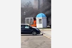 Взрыв произошел возле церкви в Москве