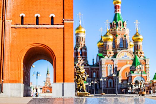 Маршрут выходного дня: найти все фигурки Йошкиных котов в Йошкар-Оле