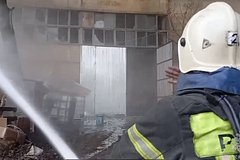 Площадь пожара на заводе в Курске стала значительно больше